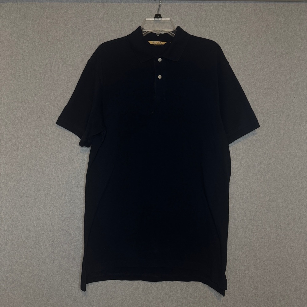 Roundtree & Yorke‎ Gold Label Classic Black Polo Shirt Men’s size Large